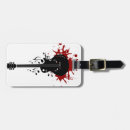 Search for music luggage tags Fun