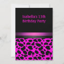 Search for fuschia birthday invitations Purple
