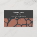 Search for giraffe pattern business cards Trendy