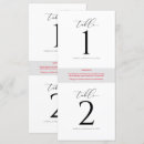 Search for four table cards Simple