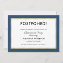 Search for reschedule invitations Postponement