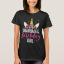 Search for unicorn birthday tshirts Grandma