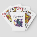 Search for adult playing cards Raven