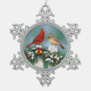 Search for female cardinal christmas tree decorations Birds