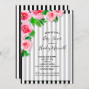 Search for striped baby shower invitations Floral