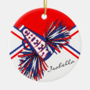 Search for cheerleading christmas tree decorations cheerleader