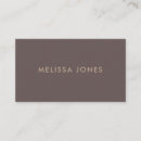 Search for brown business cards Minimalist
