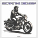 Search for classic motorbike stickers Rider