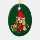 Search for cocker spaniel christmas tree decorations Pets