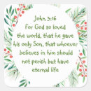 Search for christmas scripture stickers God