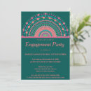 Search for teal engagement party invitations Stylish