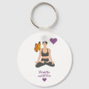 Search for love yoga key rings For her
