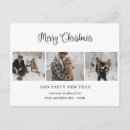 Search for plain christmas cards Typography