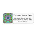 Search for circular return address labels Circles