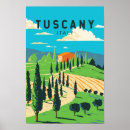 Search for vintage tuscany posters Retro vintage travel
