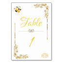 Search for glamourous table cards Golden