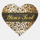Search for leopard print monogram stickers Gold