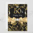 Search for diamond 50th birthday invitations Elegant