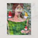 Search for siren postcards Woman
