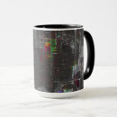 Search for abstract dark mugs Red