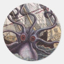 Search for sea monsters stickers Fantasy