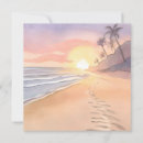 Search for beach walk cards Watercolor