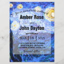 Search for van gogh wedding invitations Starry night