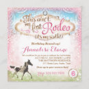 Search for my first rodeo invitations Ranch