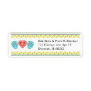 Search for skeleton wedding return address labels Skull
