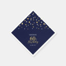 Search for 60th birthday napkins Modern