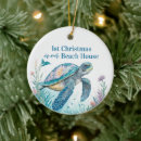 Search for beach house christmas tree decorations Ocean