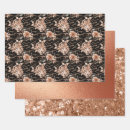 Search for gold and black christmas wrapping paper Glam