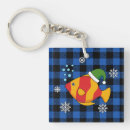 Search for cartoon fish key rings Blue