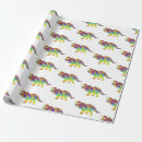 Search for triceratops wrapping paper Cute