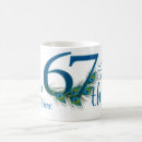 Search for number 67 mugs Birthday