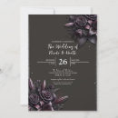 Search for purple black silver invitations Flowers