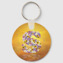 Search for letter s key rings Flowers