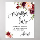 Search for mimosa bar sign posters Country chic