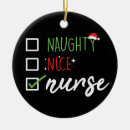 Search for funny nurse christmas tree decorations Xmas