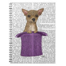 Search for top hat notebooks Chihuahua