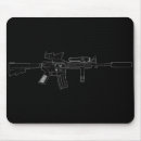 Search for black gun mouse mats Rifle