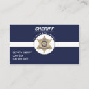 Search for sheriff business cards Police