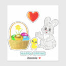 Search for red egg stickers Rabbit