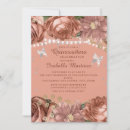 Search for peach quinceanera invitations Glitter