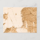 Search for vintage map of san francisco postcards California