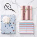Search for patriotism wrapping paper Stars and stripes
