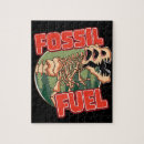 Search for fossil puzzles Cartoon