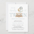 Search for twin baby boy shower invitations We can bearly wait