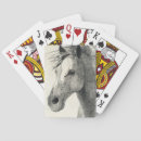 Search for black horse playing cards Abstract