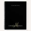 Search for monogram notebooks Typography